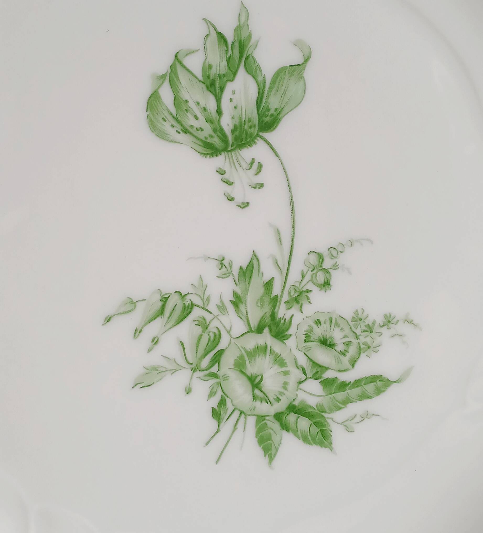 Set of 6 plates hutschenreuther germany dresden 1966