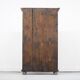 Rustic Farmhouse Folk Art Painted Bridal Cabinet