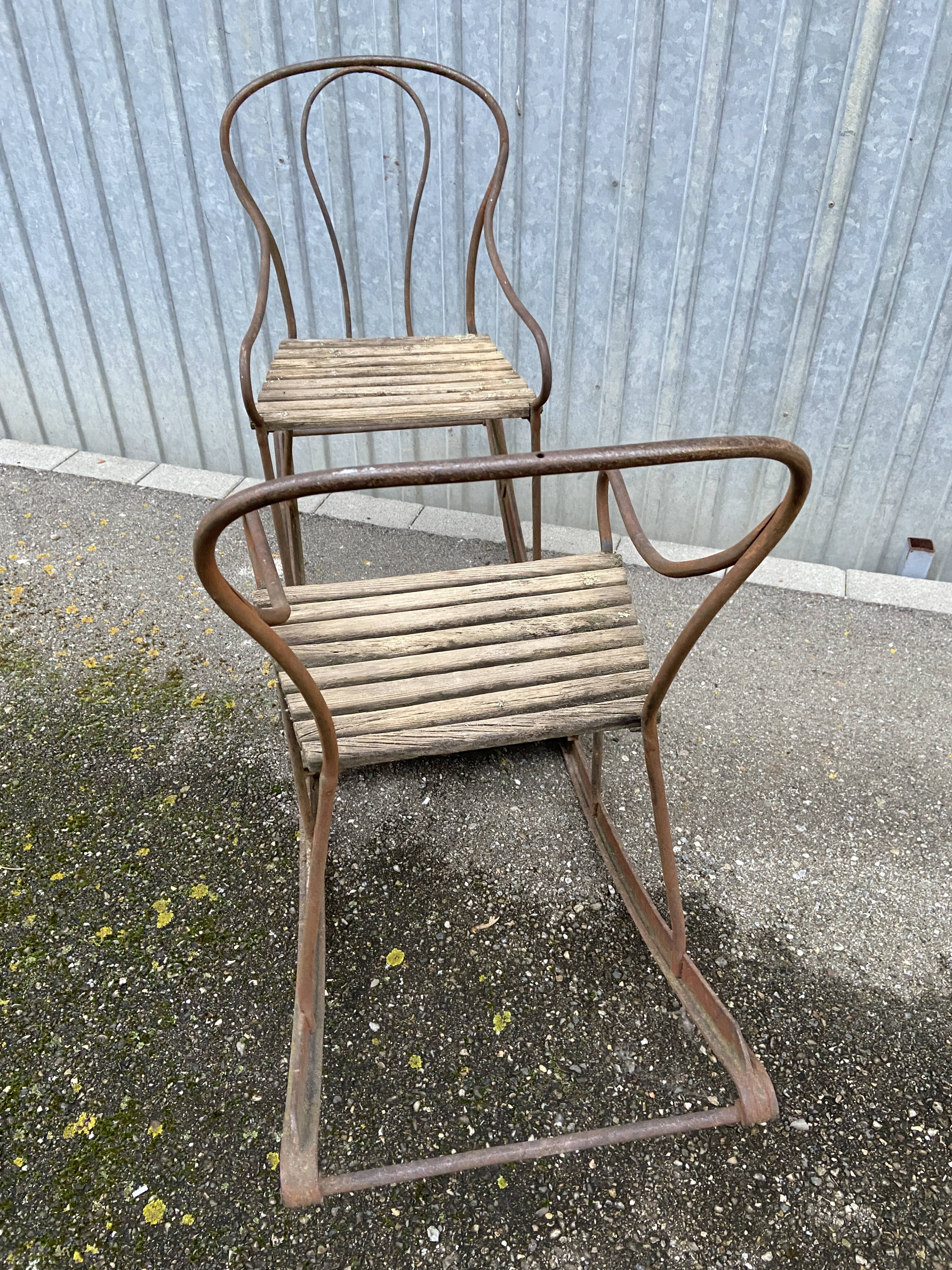 Double child swing old 1900