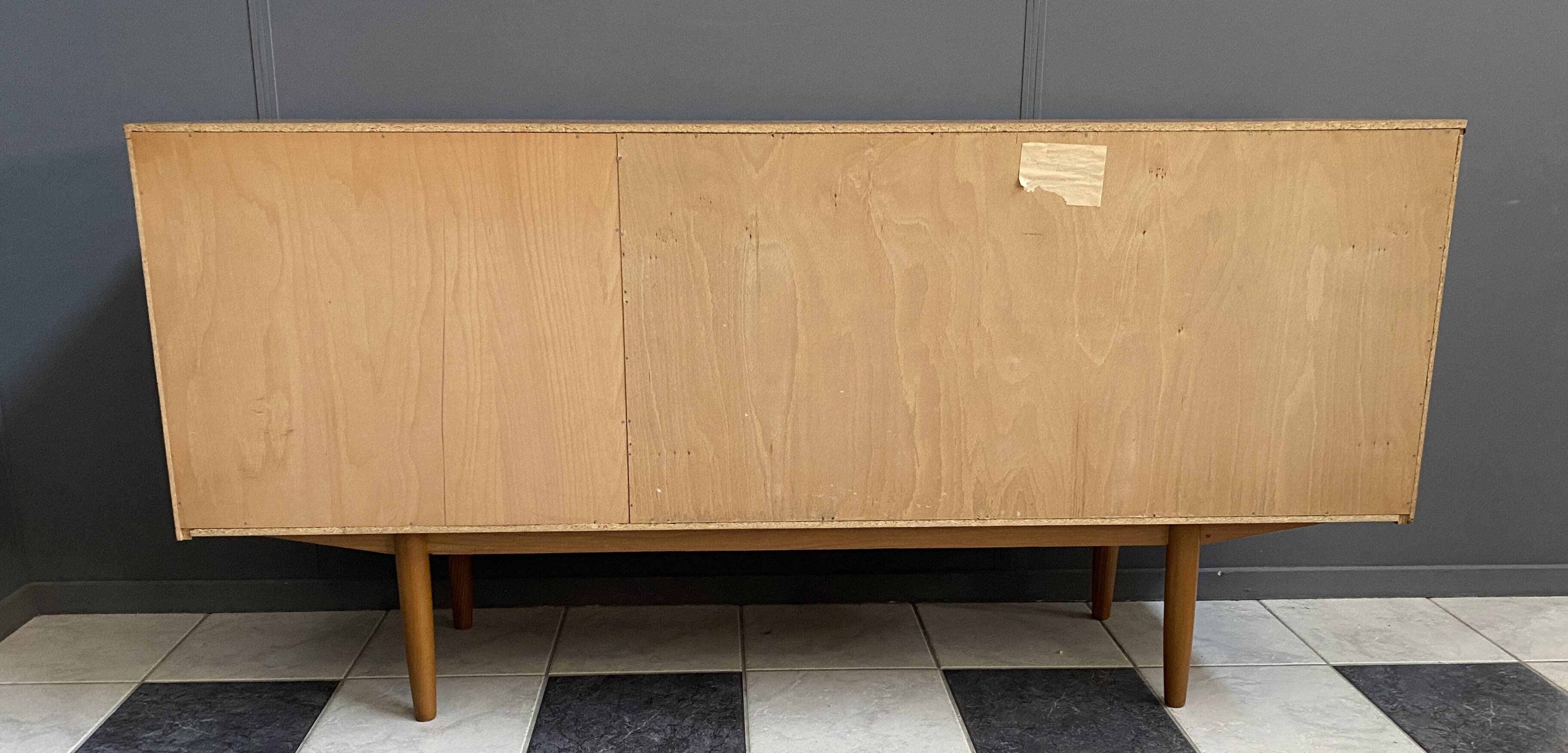 Teak sideboard by Friedrich Waltke, 1960s