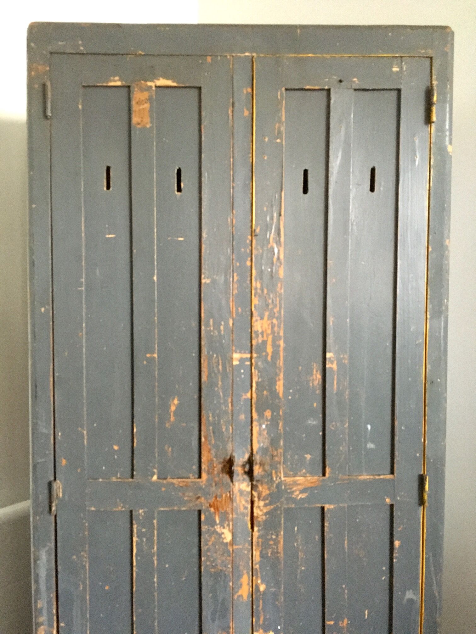 Old wooden cabinet 2 doors