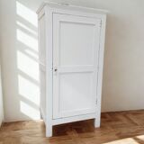 Title: Small Two-Tone Work Cabinet – 1950s