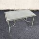 Glass and metal coffee table, Neoclassical/Art Deco