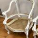 Old fully restored shepherdess armchair