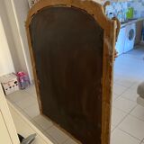 Nineteenth-century shell pediment mirror