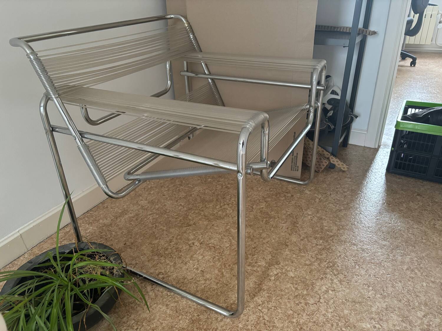 B3 armchair by Marcel Breuer  from the 1980s