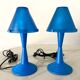 Pair of Lulu lamps by Veneta Lumi Z 2000 90s