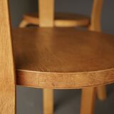 Alvar Aalto model 66 Chairs for Artek. 1940s. Set of 4