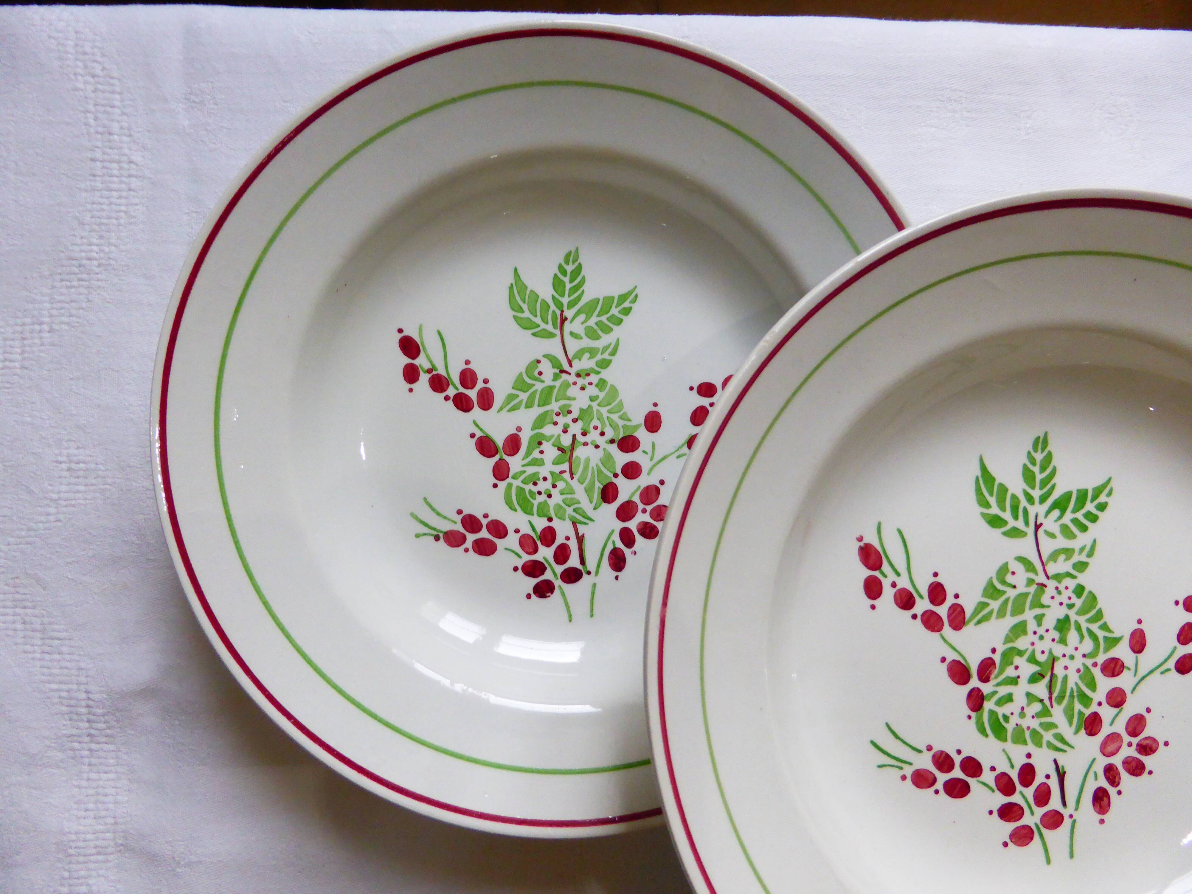 Set of 4 deep plates 2010108