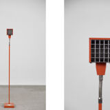 Scandinavian Floor Kuben Lamp by Björn Svensson for Elidus, 1970s