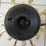 Pistillino gold wall lamp Studio Tetrarch Valenti design 70s