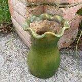 Southwest glazed terracotta vase