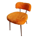 Pelfran orange fluffy chair