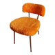 Pelfran orange fluffy chair