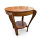 Art Deco side table in mahogany