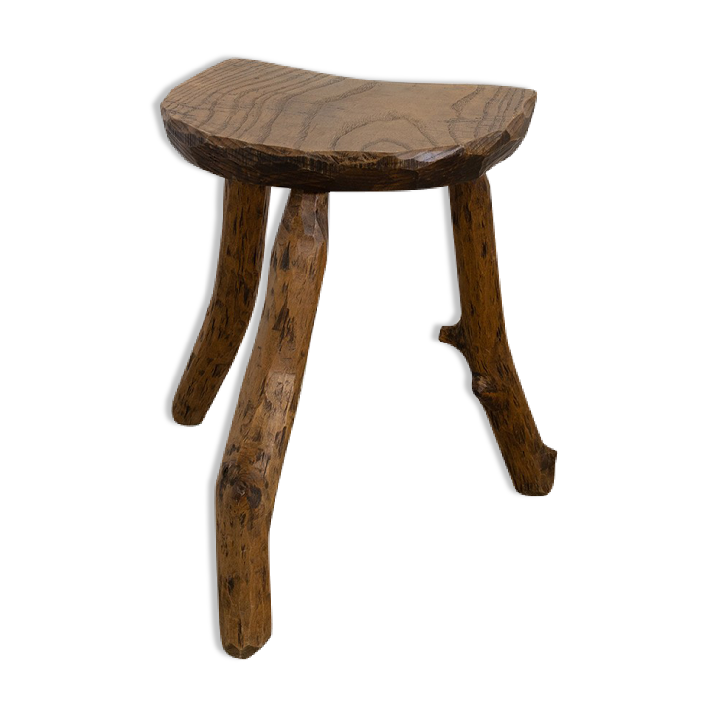 Tripod wooden stool