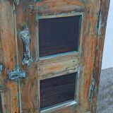 Old wooden cabinet with 4 doors