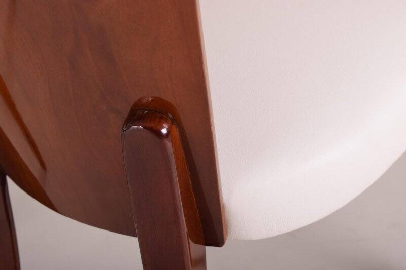 Art Deco Chairs attributed to J. Halabala for Up Závody, Czech, 1940s, Set of 6