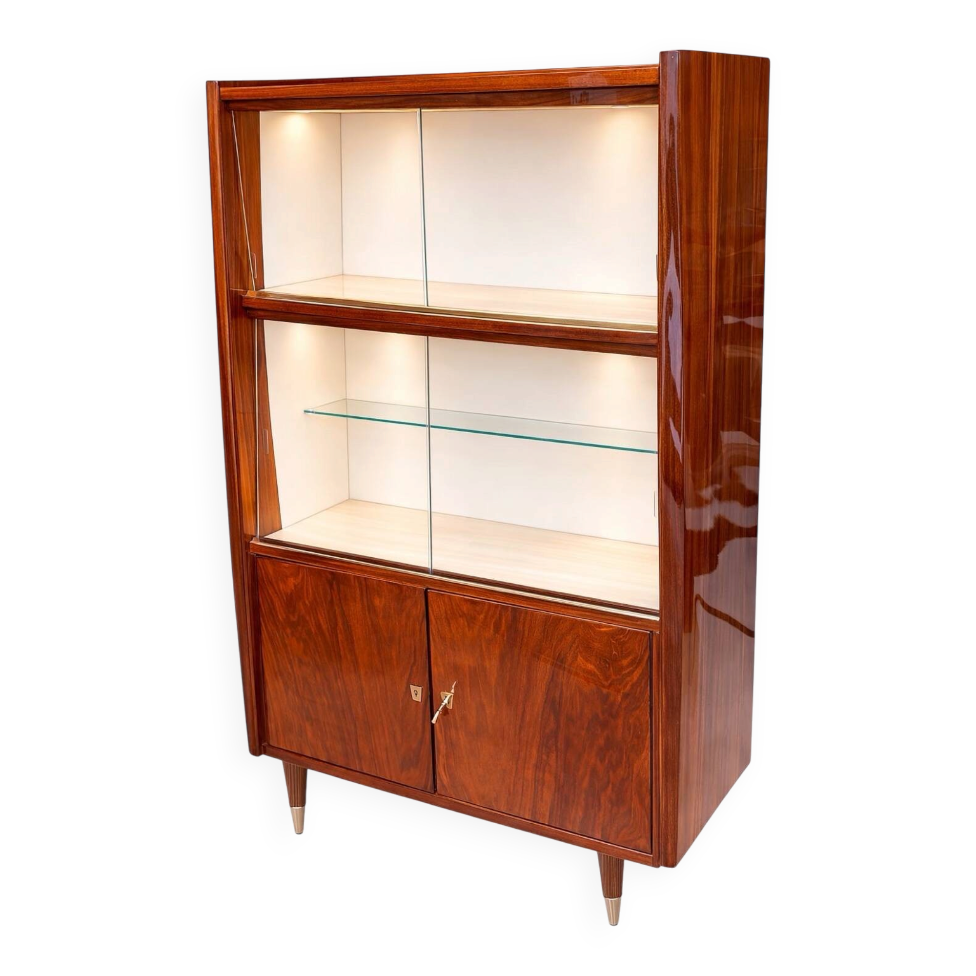 Display cabinet Maison Capelle, France 1960s