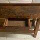 Carpenter's workbench from 1930