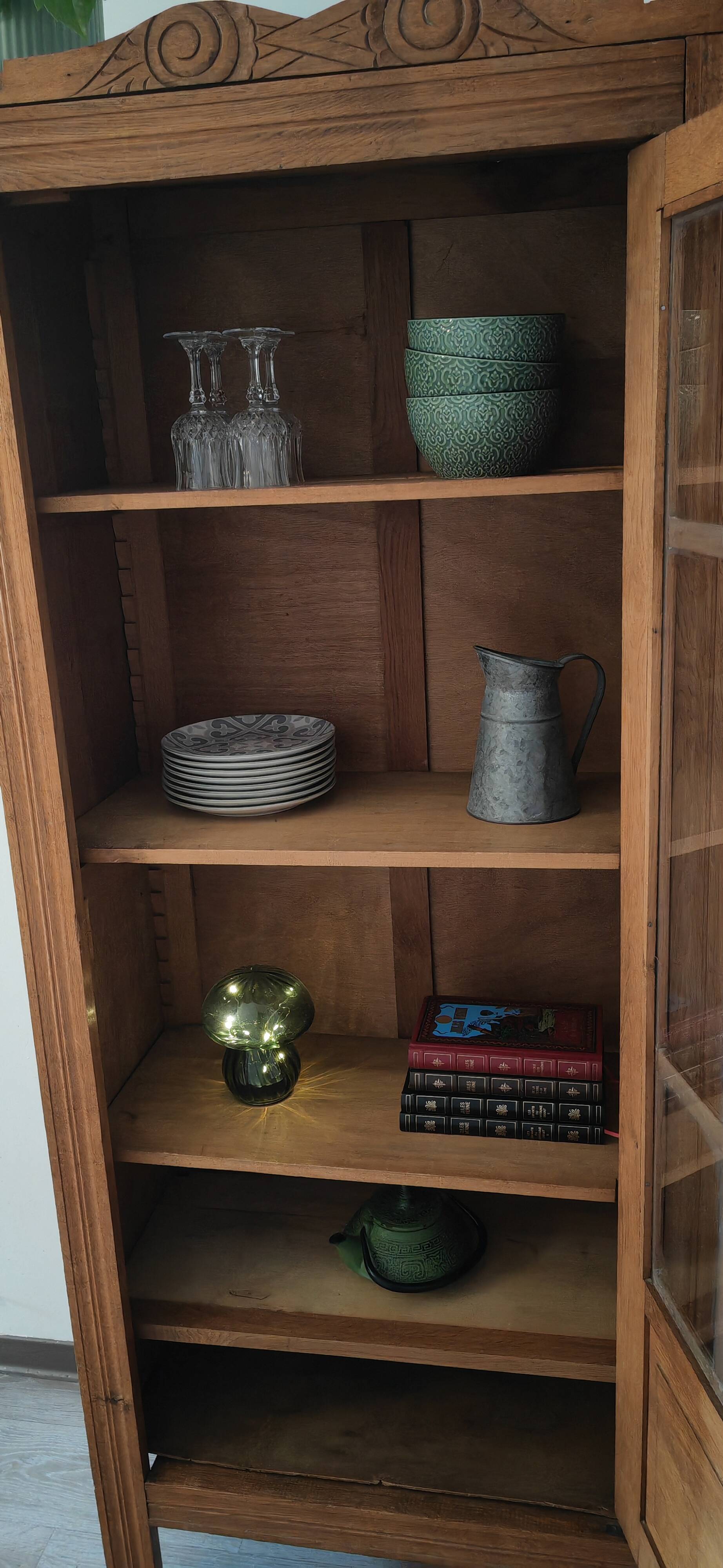 Parisian glass cabinet