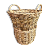 Old wicker pan