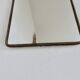 Antique vintage barber's mirror with chain, 1930s-40s