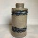 Vase bouteille style raku