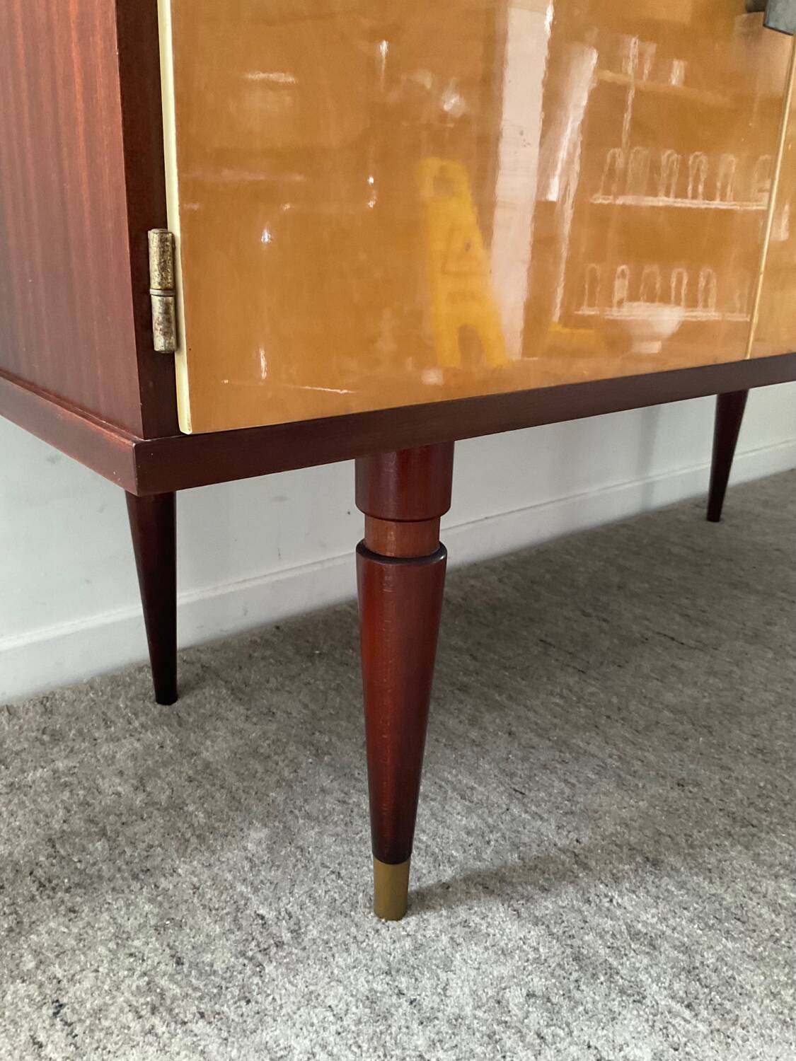 Vintage teak TV cabinet sideboard from the 60s and 70s