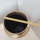 Brass pot cover