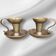 Pair of bronze candlesticks
