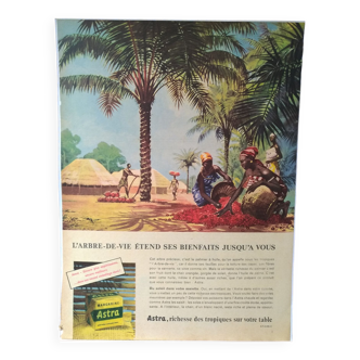 Astra margarine paper advertisement