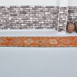 Orange Neutral Vintage Runner Rug sku 2113