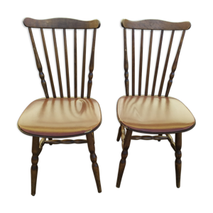 lot de 2 chaises de bistrot