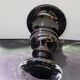 Old Medici Shape Vase Black & Transparent Multilayer Glass Vintage