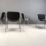 Vintage Dsc 106 Side Chairs By Giancarlo Piretti For Castelli, Set Of 4
