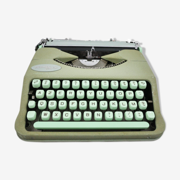 Machine à écrire Hermes Baby vert sauge