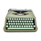 Hermes Baby green sage typewriter