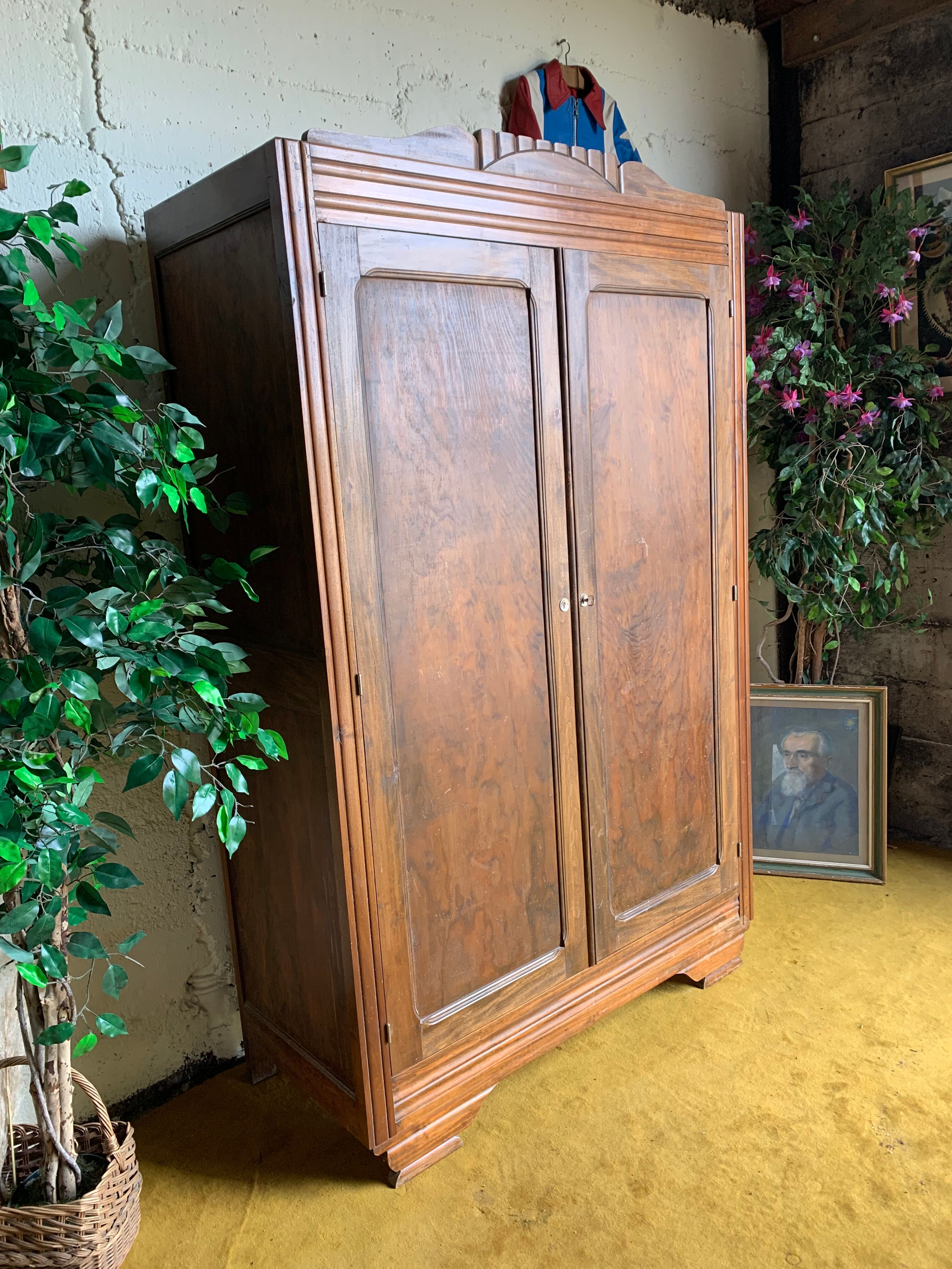 Art-deco wardrobe