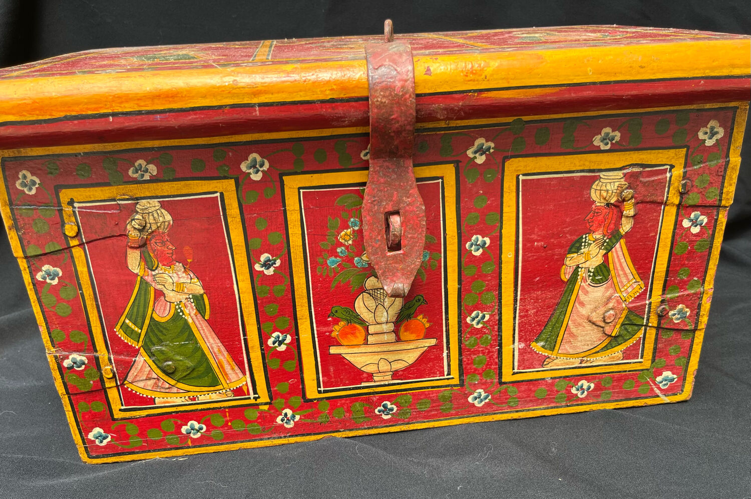 Exotic painted chest