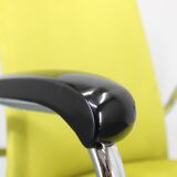 1970s German Tubular Armchair or Desk Chair, Restored