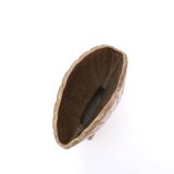 Coquille vase in sandstone by Michel Dumont, ceramics from the 70s