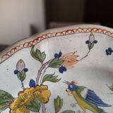 Old Rouen Plate - Cornucopia - Mid 18th century