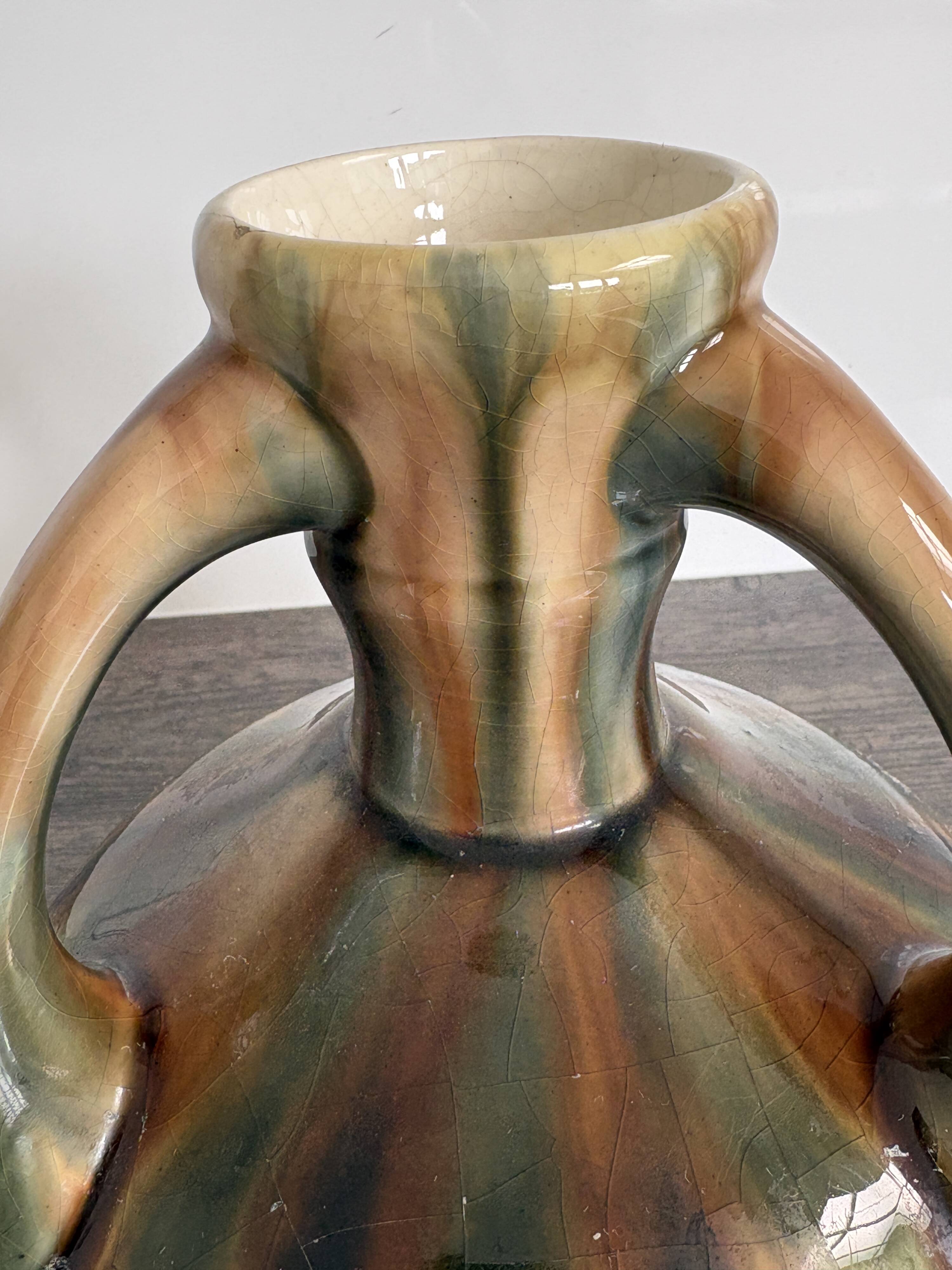Art Deco Vase Gustave De Bruyn Lille-Fives