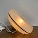 Vintage white and gold glass lampshade suspension