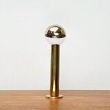 Vintage Space Age ceiling lamp in brass by Motoko Ishii for Staff, 1970s.