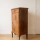 Small antique secretary in marquetry wood