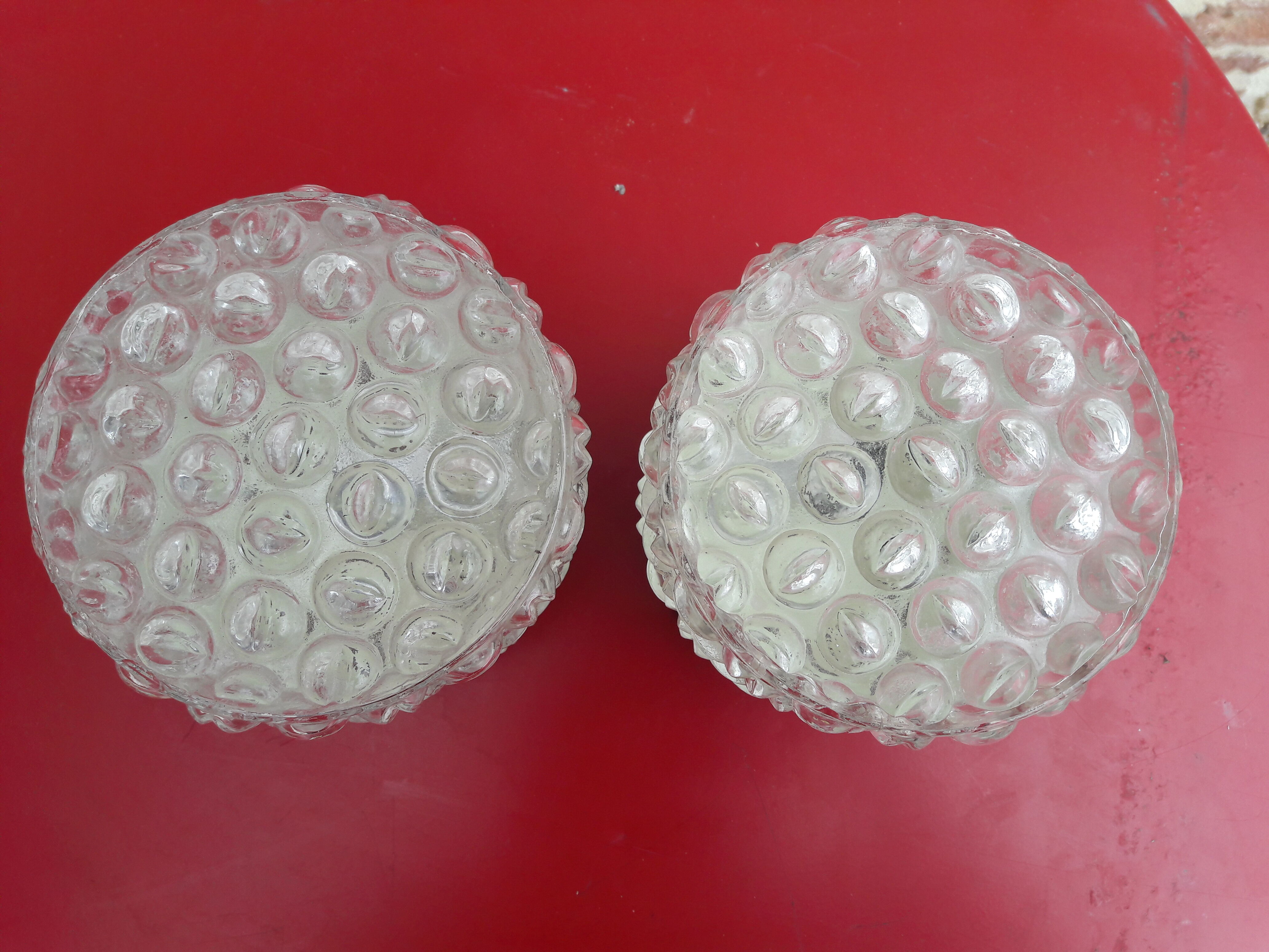 Set of two ceiling lights