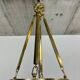 Viennese Secession Suspension in Brass attributed to Kolo Moser & Jutta Sika
