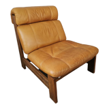 Tawny leather heater